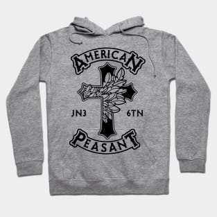 Christian Apparel Clothing Gifts - American Peasant Angel Wing Cross Hoodie